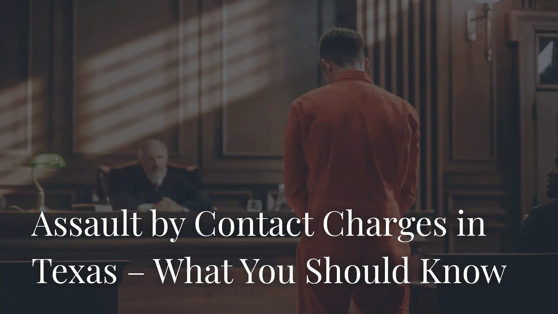 Assault by Contact Charges in Texas – What You Should Know Image
