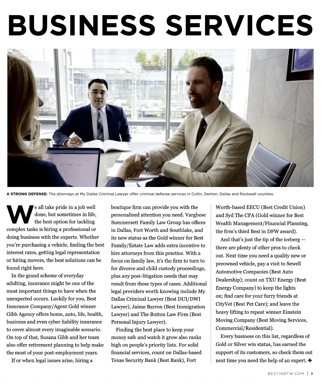 My Dallas Criminal Lawyer - Dallas Morning News